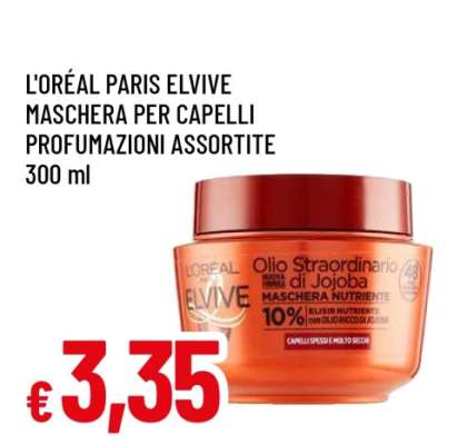 L'ORÉAL PARIS ELVIVE MASCHERA PER CAPELLI