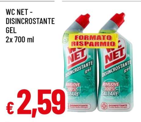 WC Net Disincrostante gel