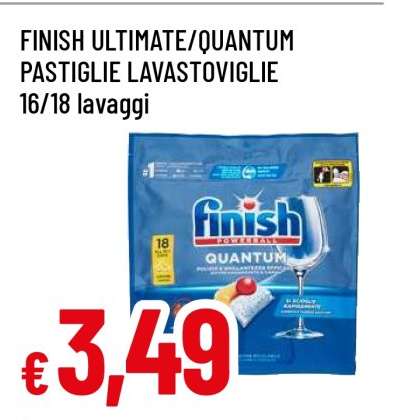 FINISH ULTIMATE/QUANTUM PASTIGLIE LAVASTOVIGLIE