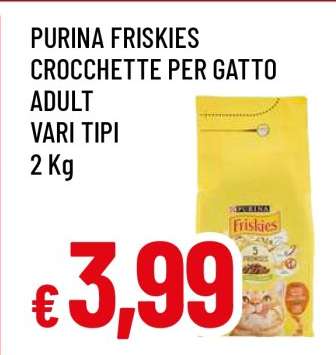 PURINA FRISKIES CROCCHETTE PER GATTO ADULT