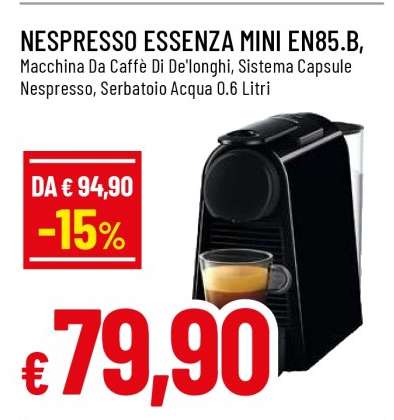 Nespresso Essenza Mini EN85.B