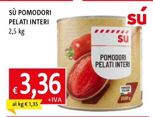 SÙ POMODORI PELATI INTERI
