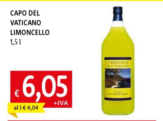 CAPO DEL VATICANO LIMONCELLO