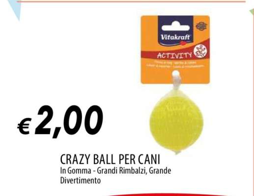 CRAZY BALL PER CANI