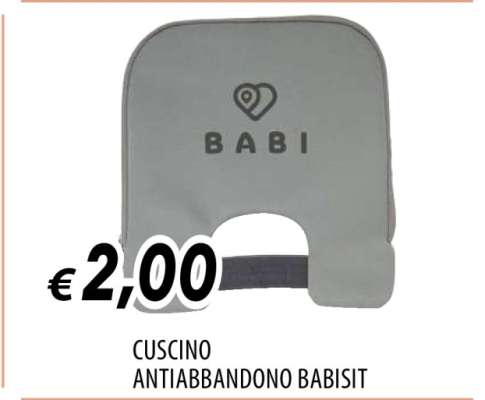 CUSCINO ANTIABBANDONO BABISIT