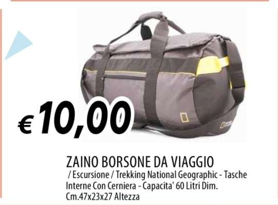 ZAINO BORSONE DA VIAGGIO