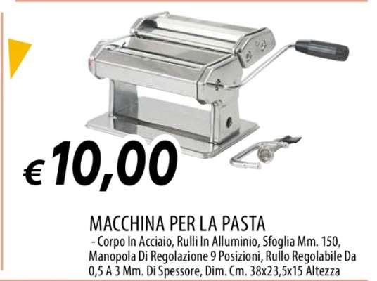 MACCHINA PER LA PASTA