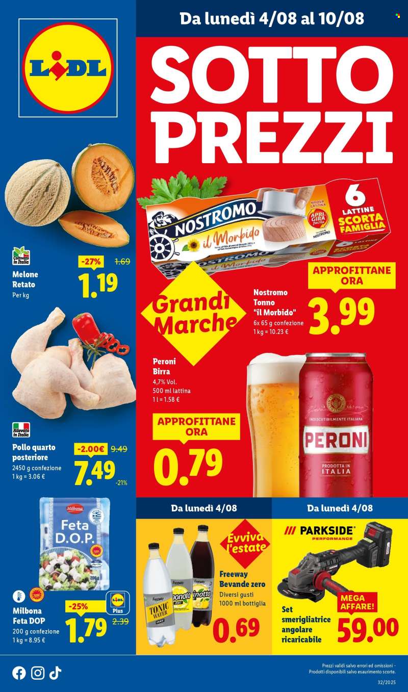 Volantino Lidl - 4/8/2025 - 10/8/2025.