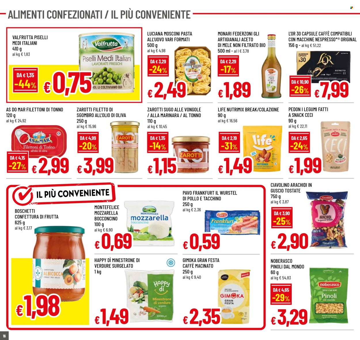 Volantino Famila - 31/7/2025 - 10/8/2025. Pagina 16