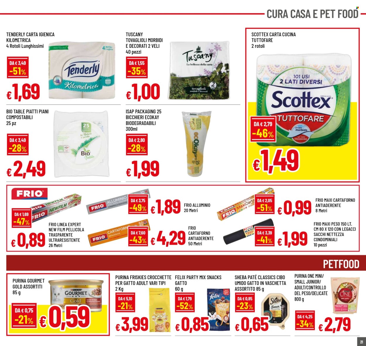 Volantino Famila - 31/7/2025 - 10/8/2025. Pagina 21