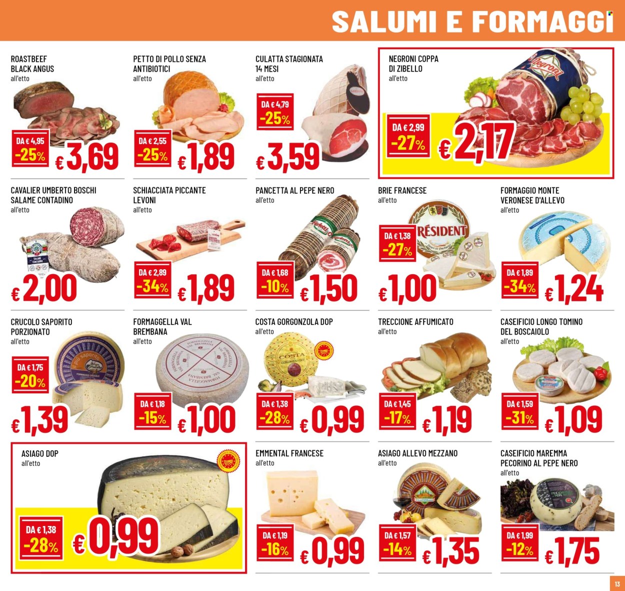 Volantino Famila - 31/7/2025 - 10/8/2025. Pagina 13