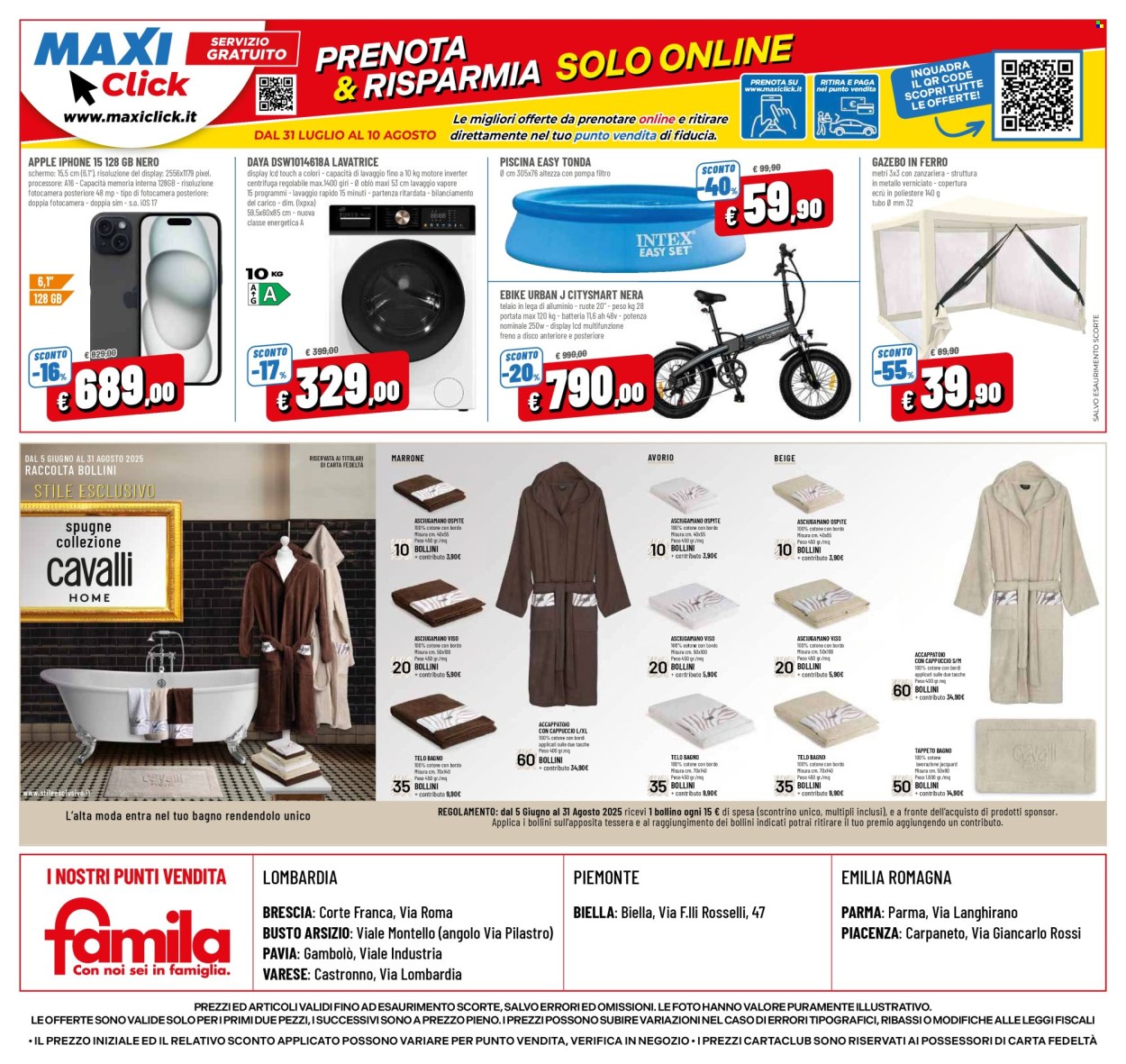 Volantino Famila - 31/7/2025 - 10/8/2025. Pagina 24