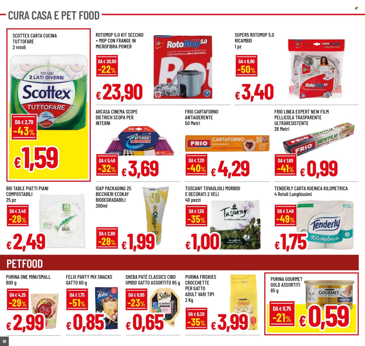 Volantino Famila - 31/7/2025 - 10/8/2025. Pagina 20