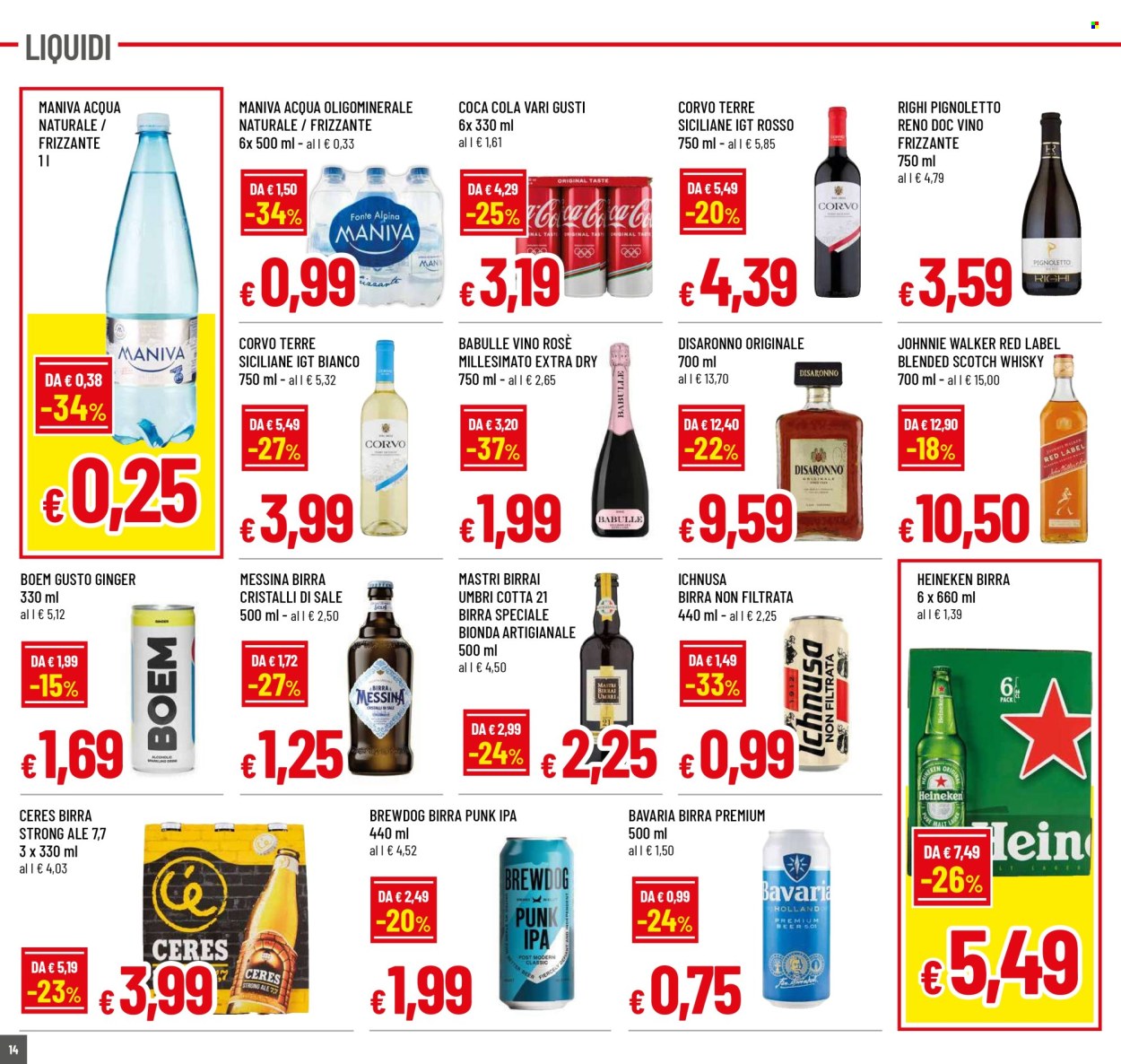 Volantino Famila - 31/7/2025 - 10/8/2025. Pagina 14