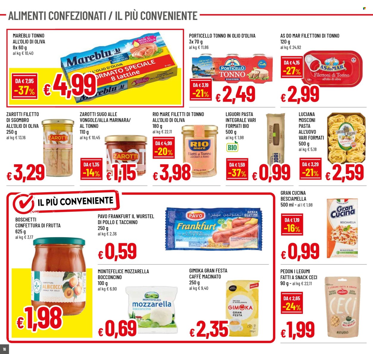 Volantino Famila - 31/7/2025 - 10/8/2025. Pagina 16