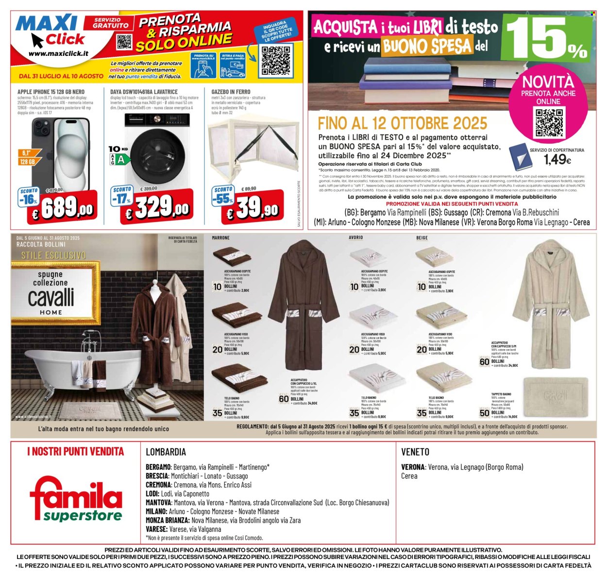 Volantino Famila - 31/7/2025 - 10/8/2025. Pagina 24