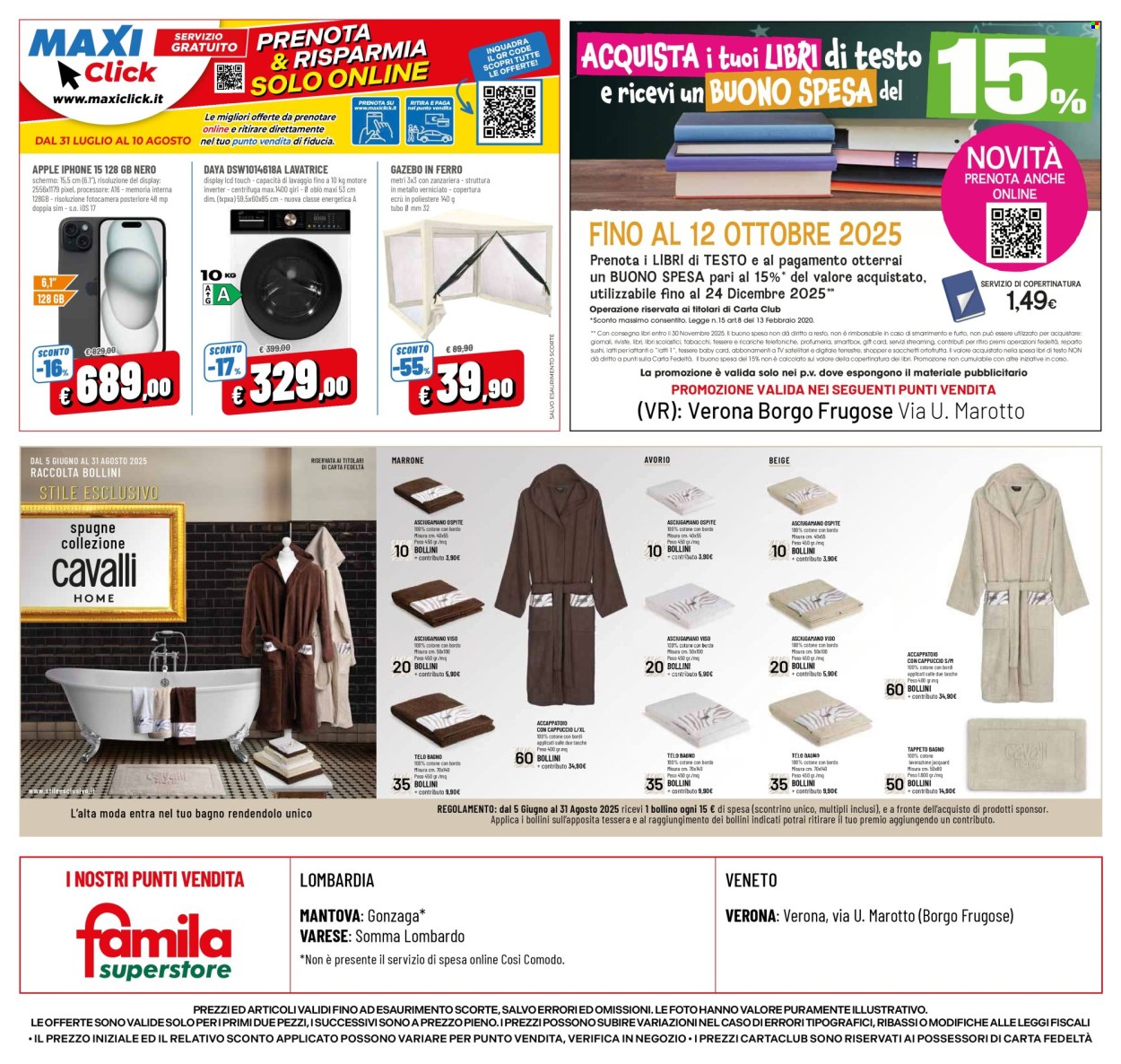 Volantino Famila - 31/7/2025 - 10/8/2025. Pagina 24