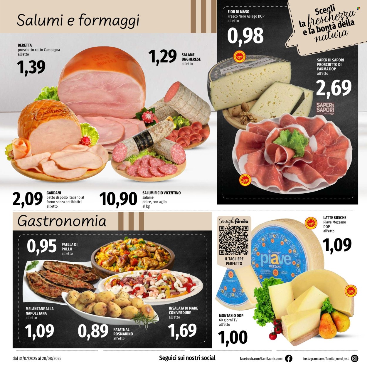 Volantino Famila - 31/7/2025 - 20/8/2025. Pagina 3