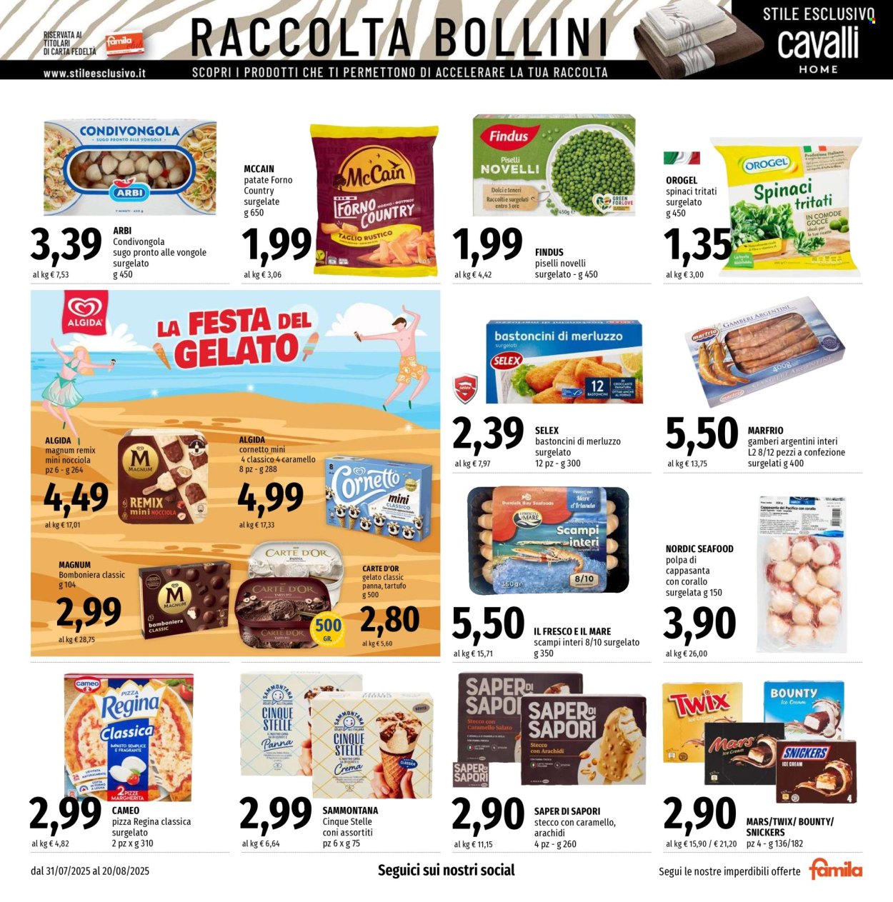 Volantino Famila - 31/7/2025 - 20/8/2025. Pagina 7