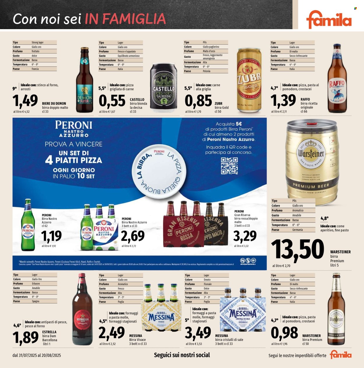 Volantino Famila - 31/7/2025 - 20/8/2025. Pagina 13