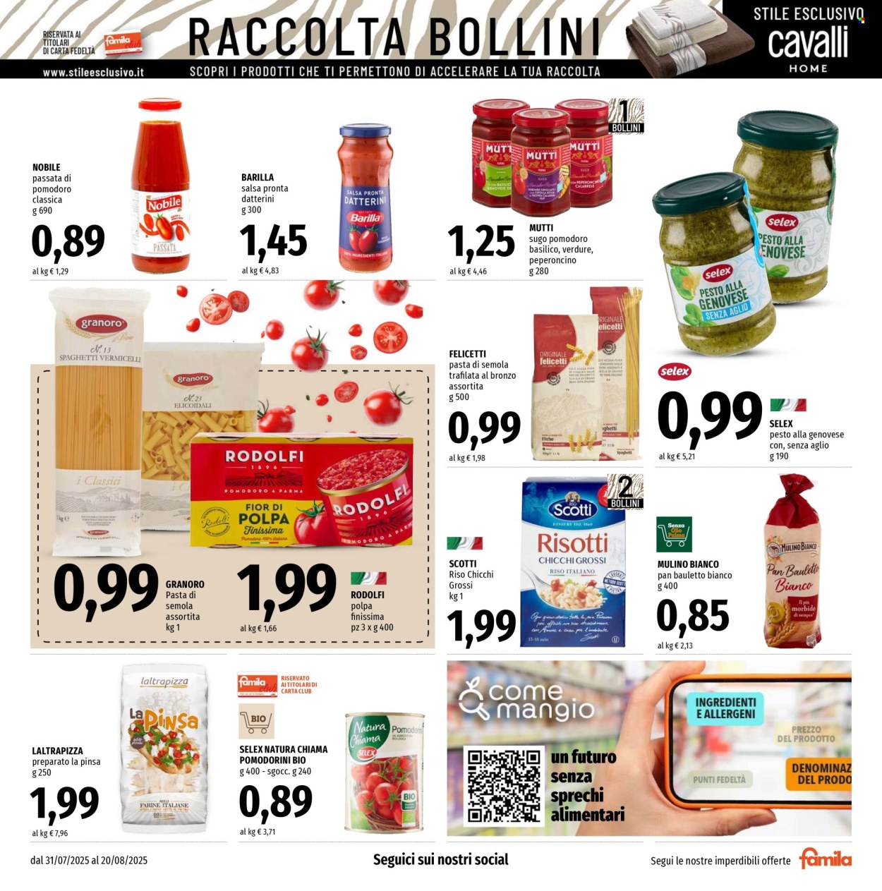 Volantino Famila - 31/7/2025 - 20/8/2025. Pagina 15