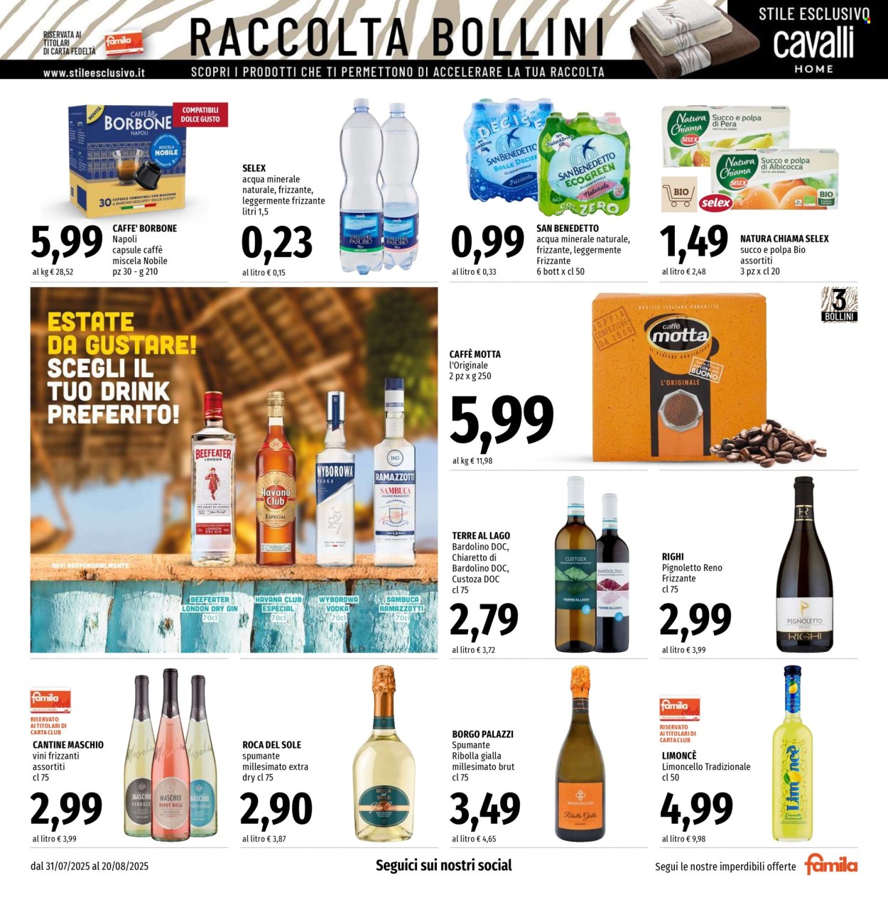 Volantino Famila - 31/7/2025 - 20/8/2025. Pagina 17