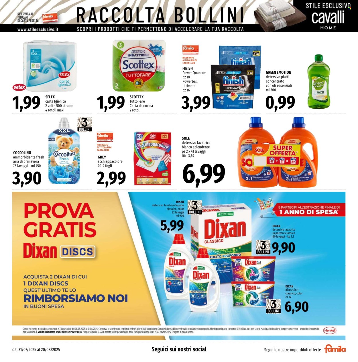 Volantino Famila - 31/7/2025 - 20/8/2025. Pagina 19
