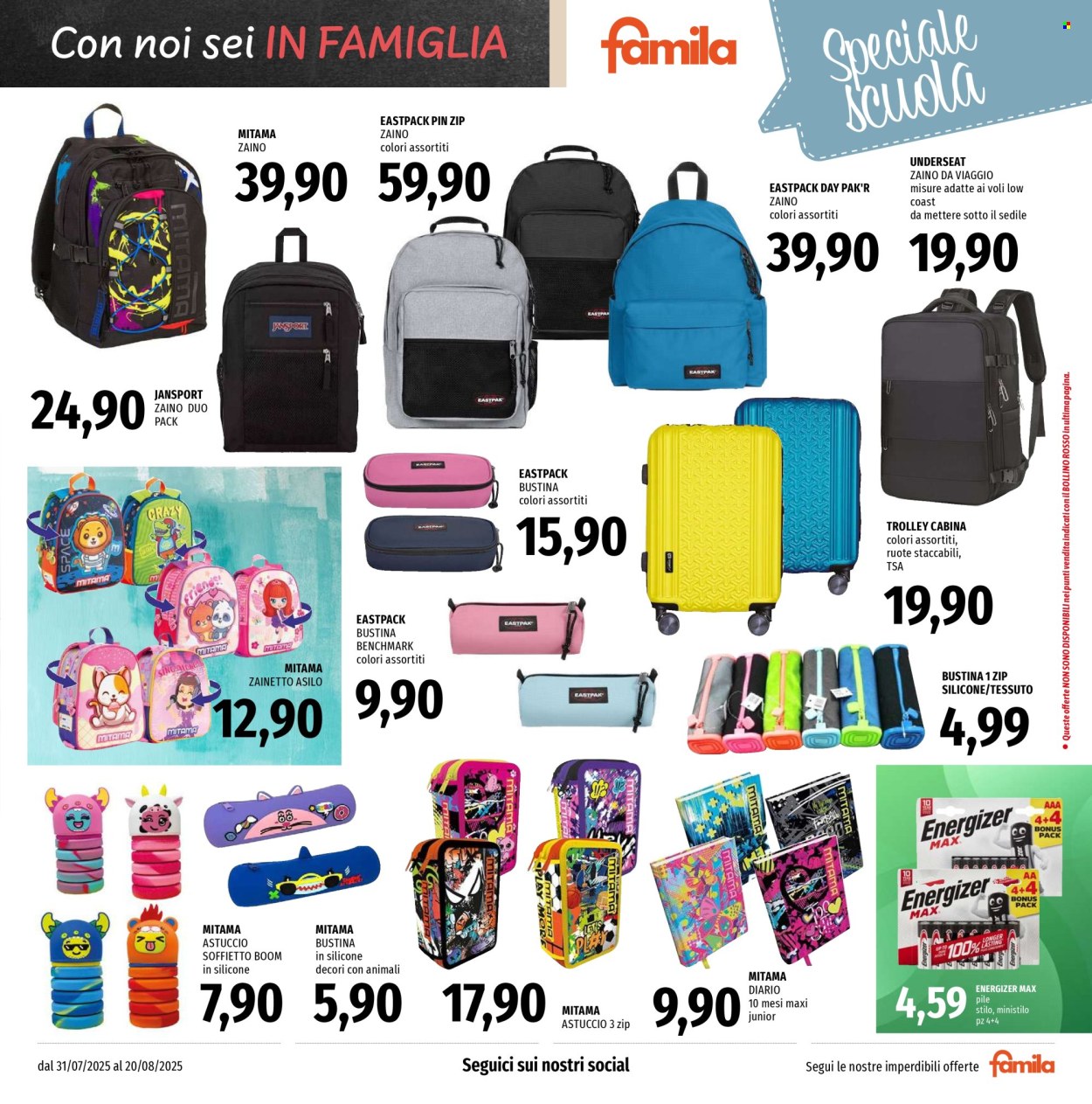 Volantino Famila - 31/7/2025 - 20/8/2025. Pagina 23