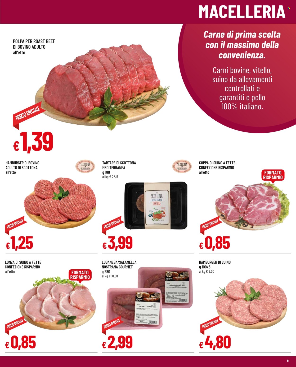 Volantino Famila - 28/7/2025 - 10/8/2025. Pagina 9