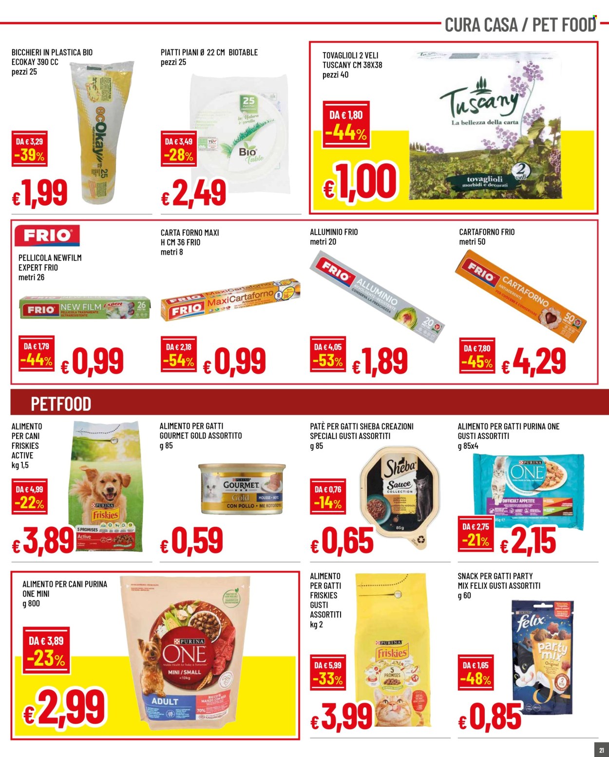 Volantino Famila - 28/7/2025 - 10/8/2025. Pagina 21