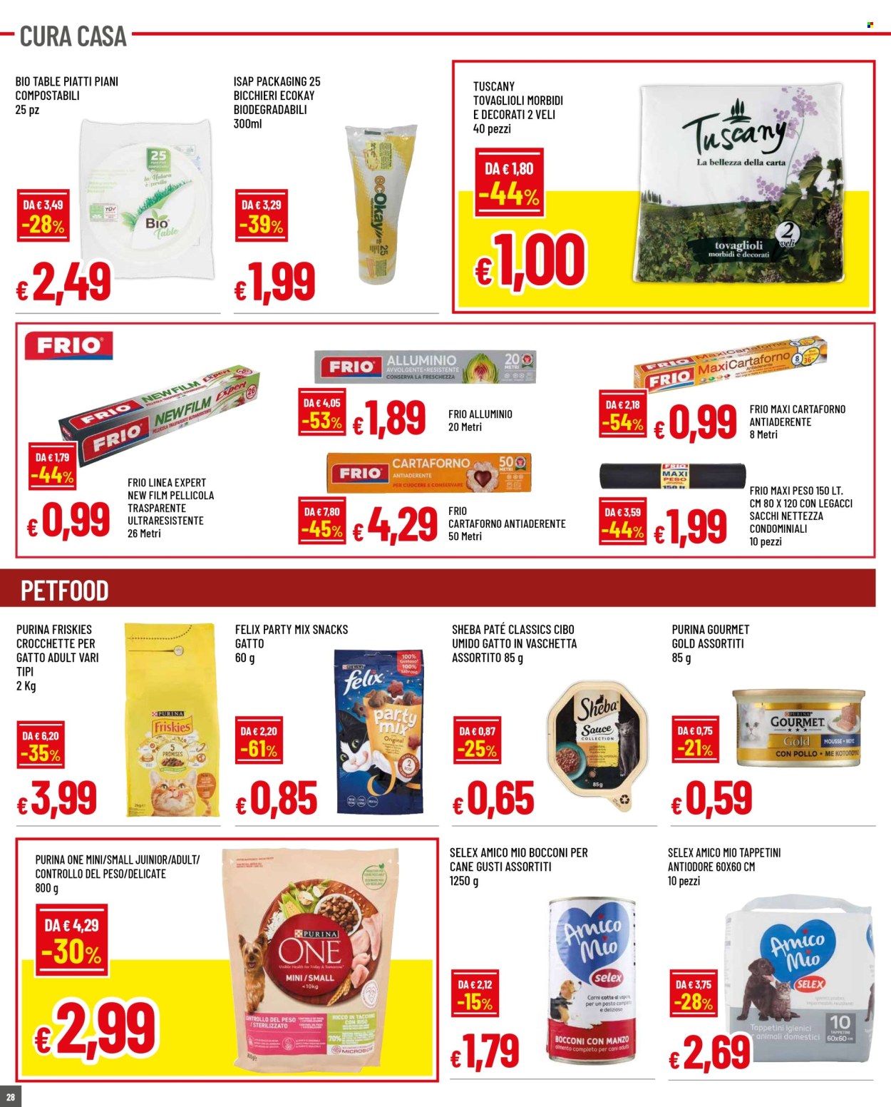Volantino Famila - 31/7/2025 - 10/8/2025. Pagina 28
