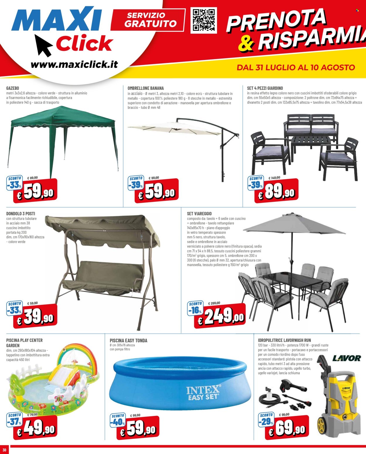 Volantino Famila - 31/7/2025 - 10/8/2025. Pagina 30