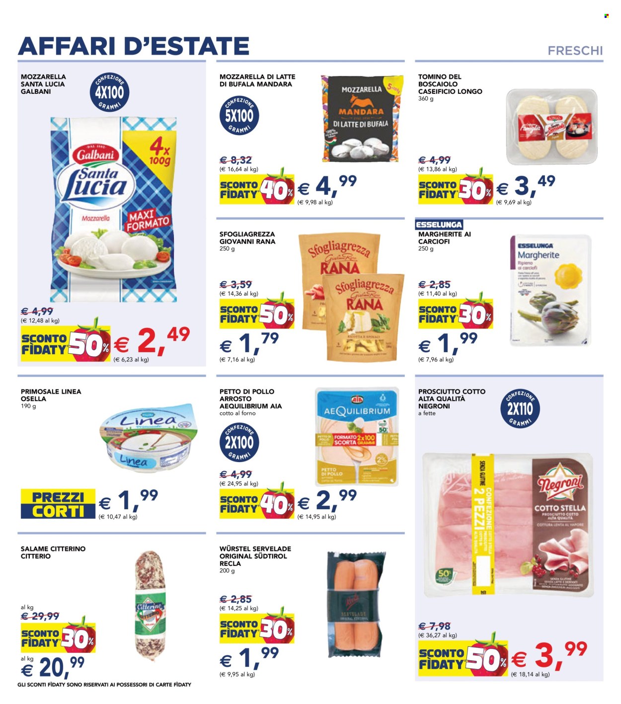 Volantino Esselunga - 31/7/2025 - 13/8/2025. Pagina 8