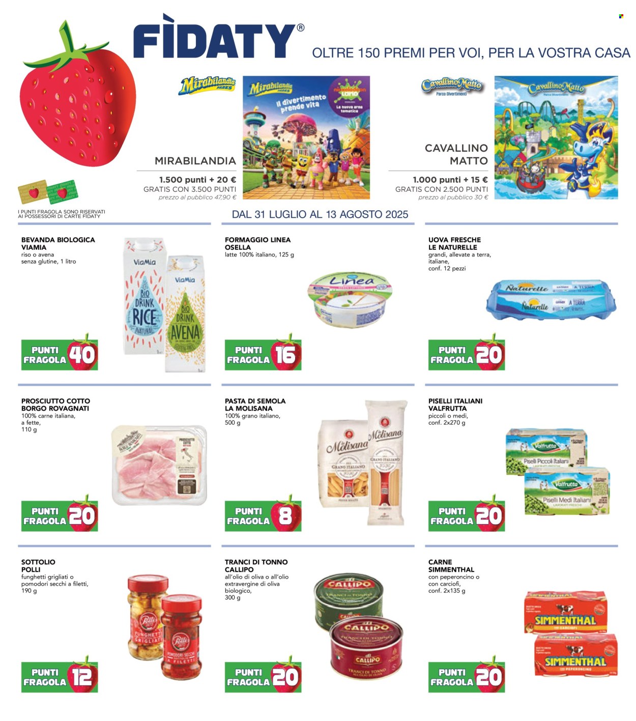Volantino Esselunga - 31/7/2025 - 13/8/2025. Pagina 25