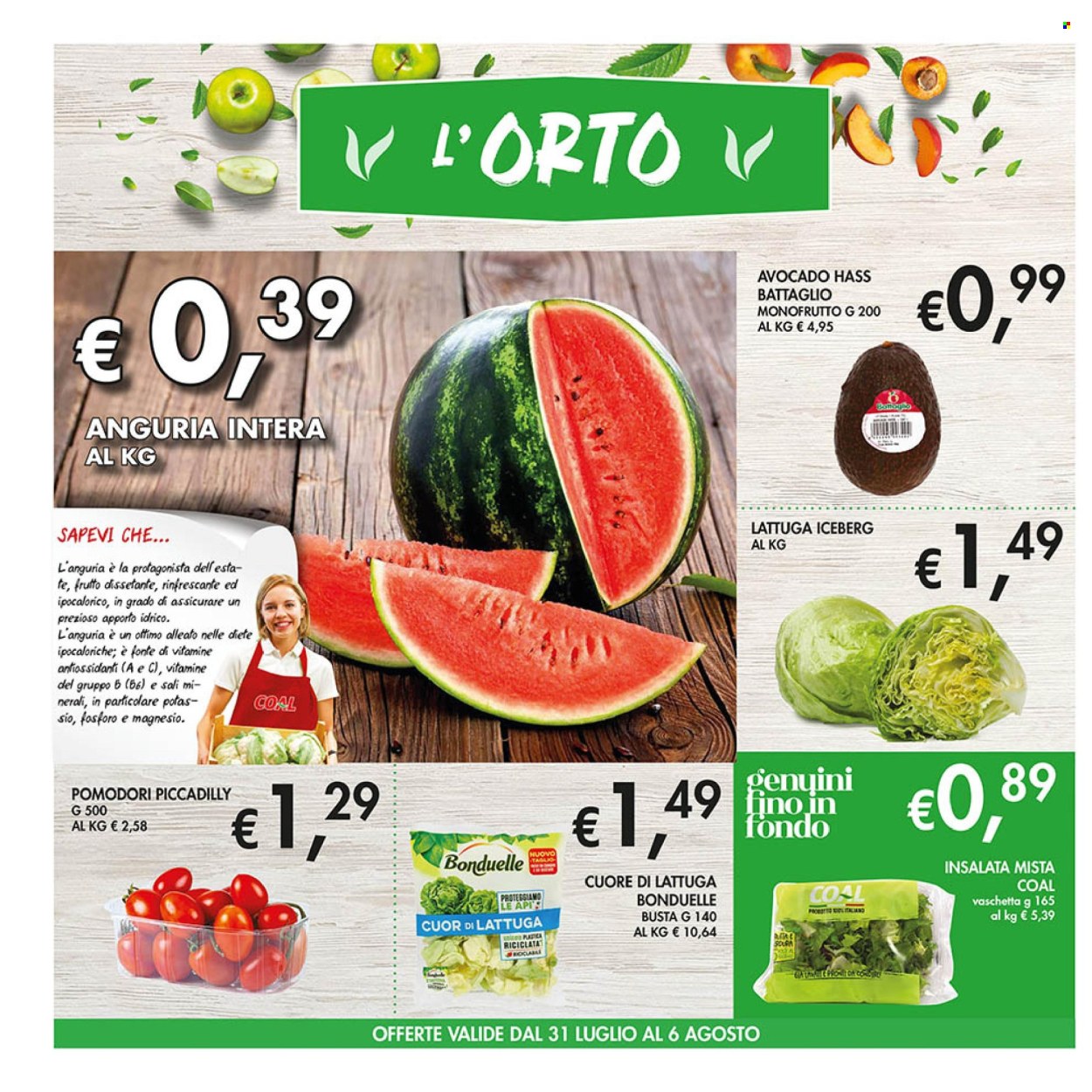 Volantino COAL - 31/7/2025 - 13/8/2025. Pagina 8