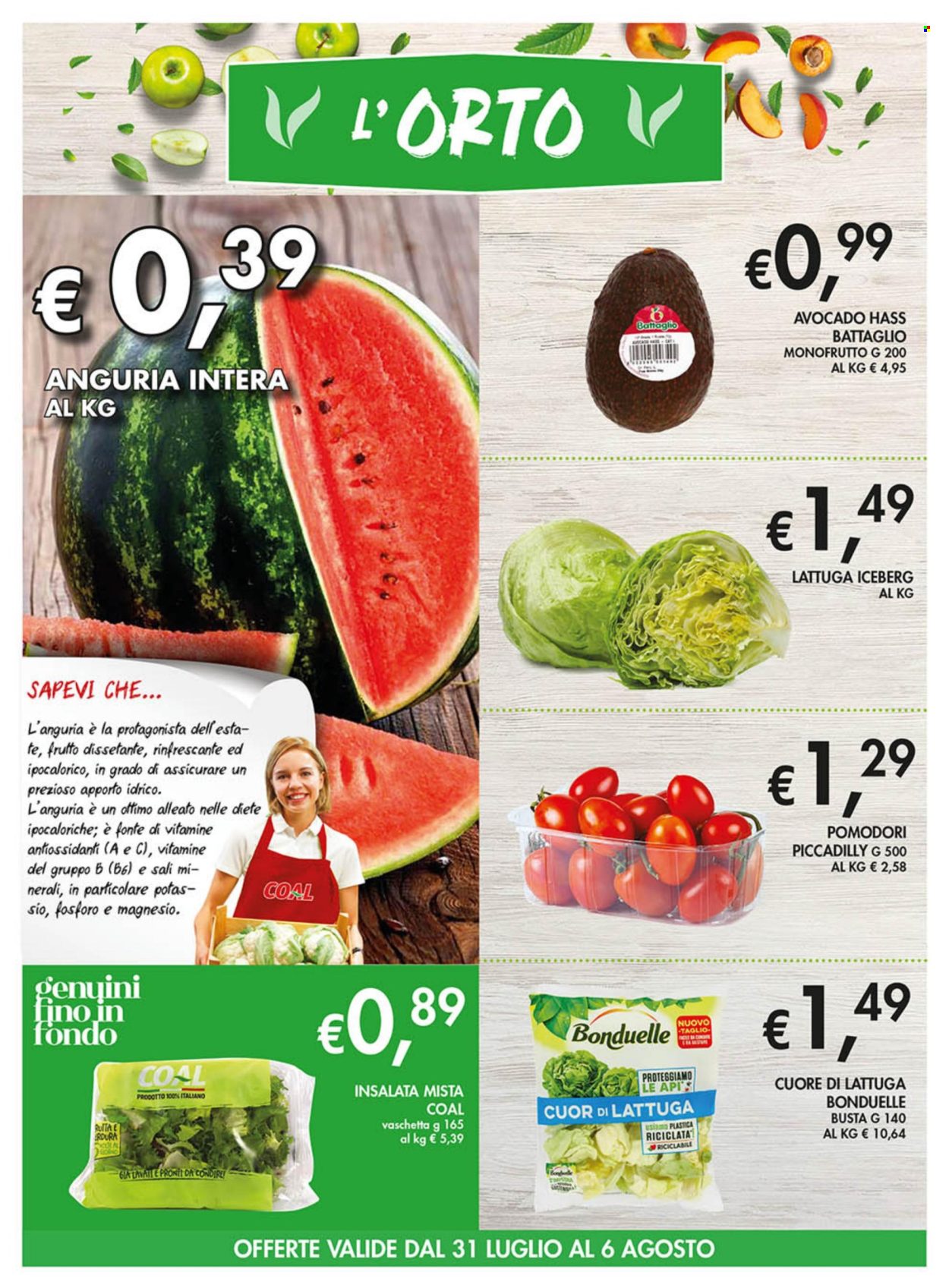 Volantino COAL - 31/7/2025 - 13/8/2025. Pagina 6