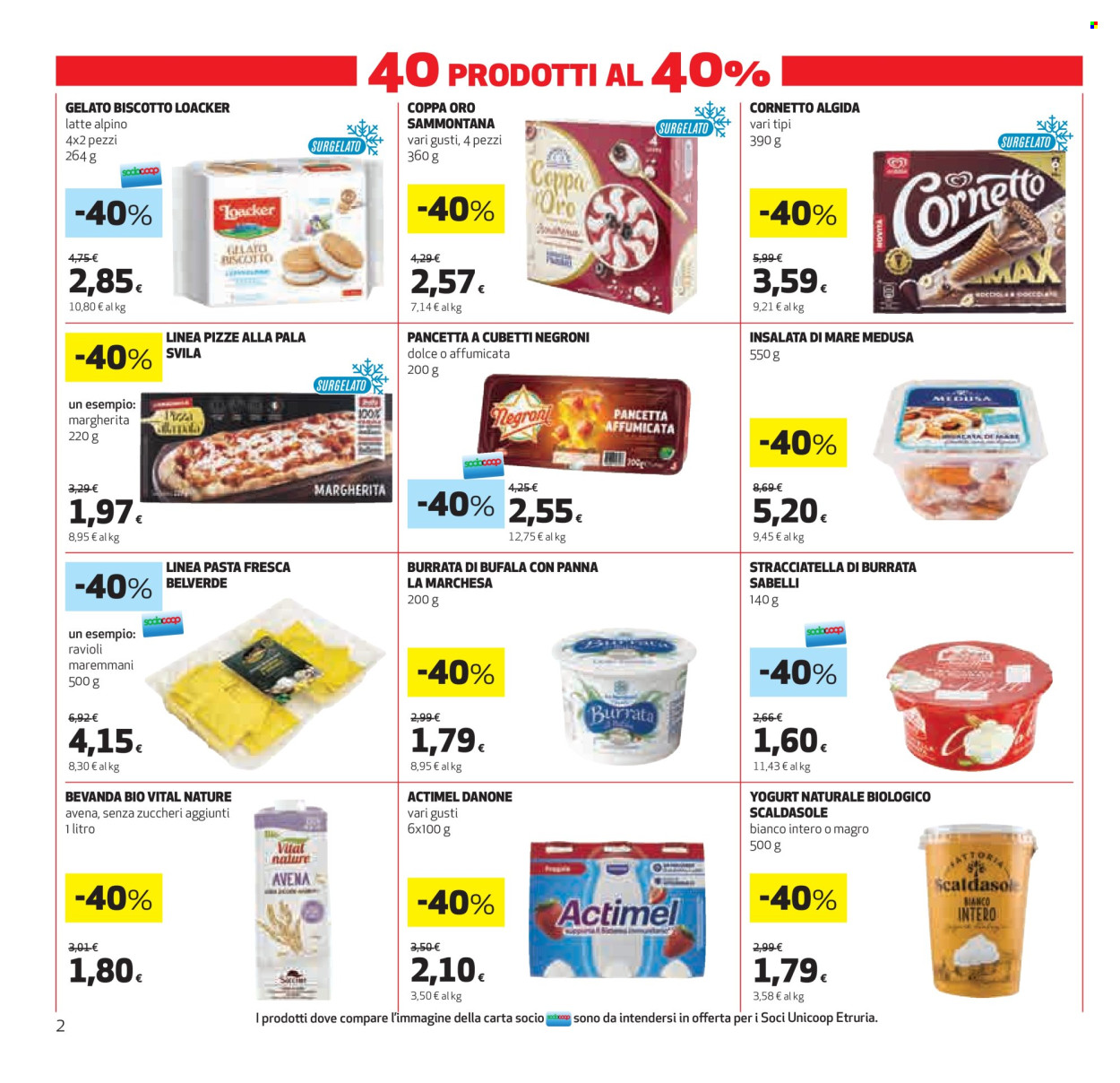 Volantino Coop - 31/7/2025 - 12/8/2025. Pagina 2