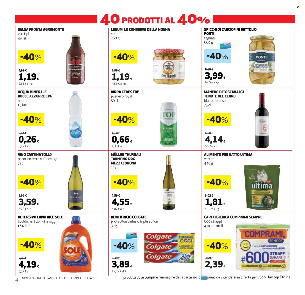 Volantino Coop - 31/7/2025 - 12/8/2025. Pagina 4