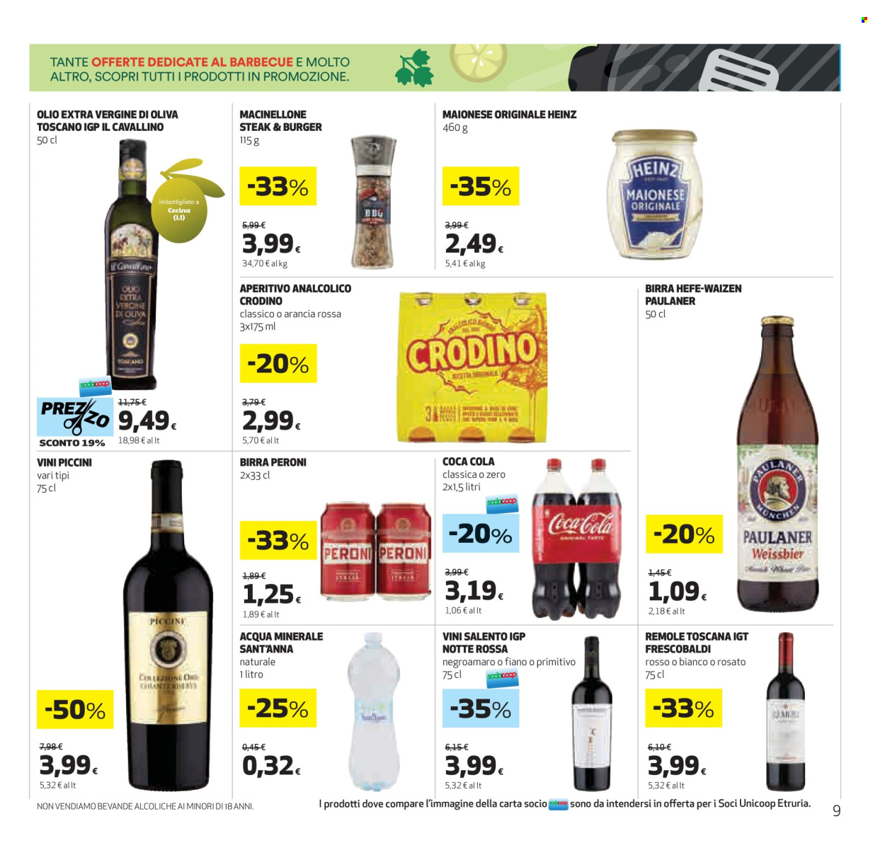Volantino Coop - 31/7/2025 - 12/8/2025. Pagina 9
