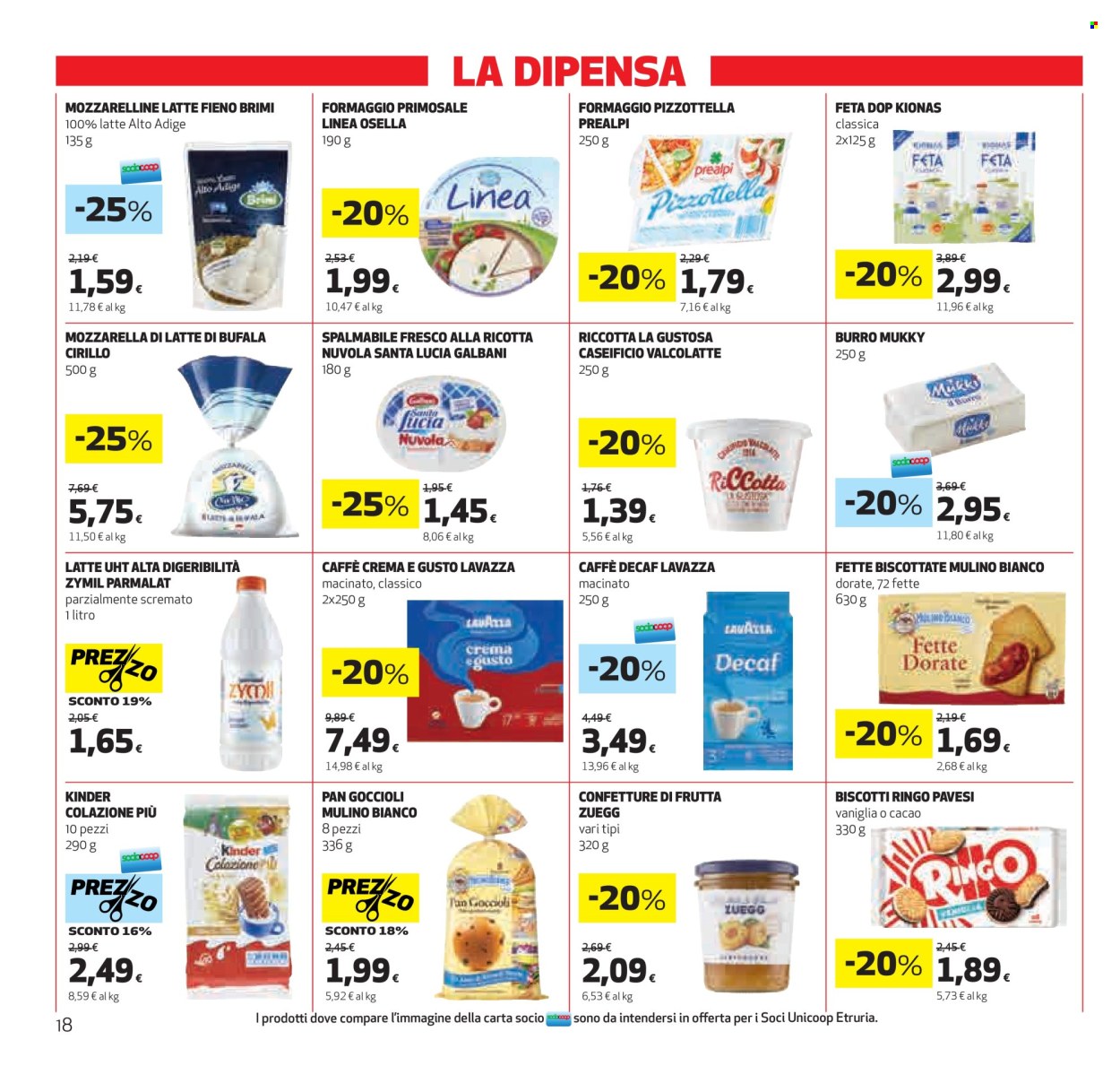 Volantino Coop - 31/7/2025 - 12/8/2025. Pagina 18
