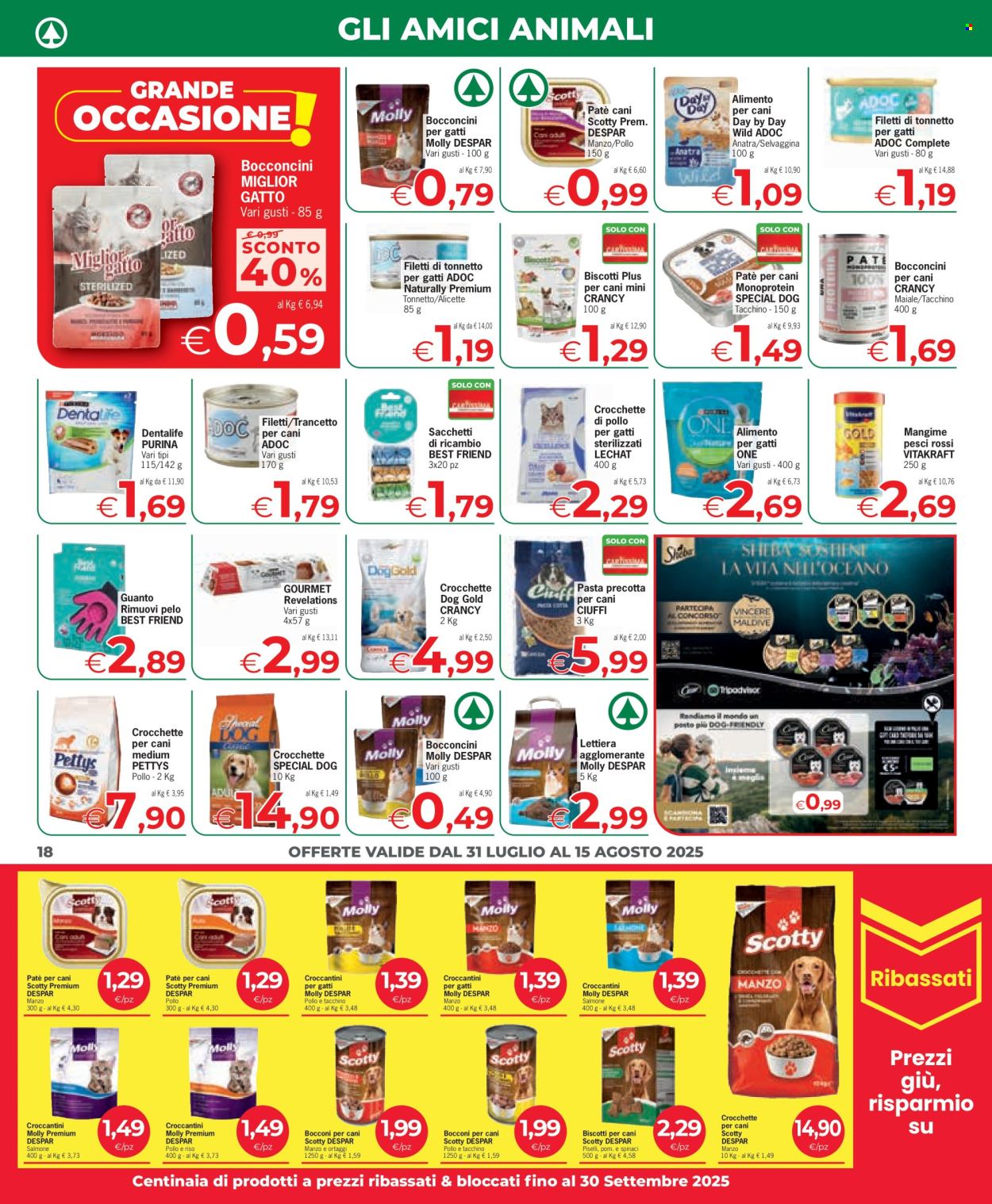 Volantino Despar - 31/7/2025 - 15/8/2025. Pagina 18