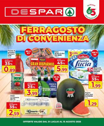 Volantino Despar - 31/7/2025 - 15/8/2025.