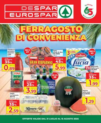 Volantino Despar - 31/7/2025 - 15/8/2025.