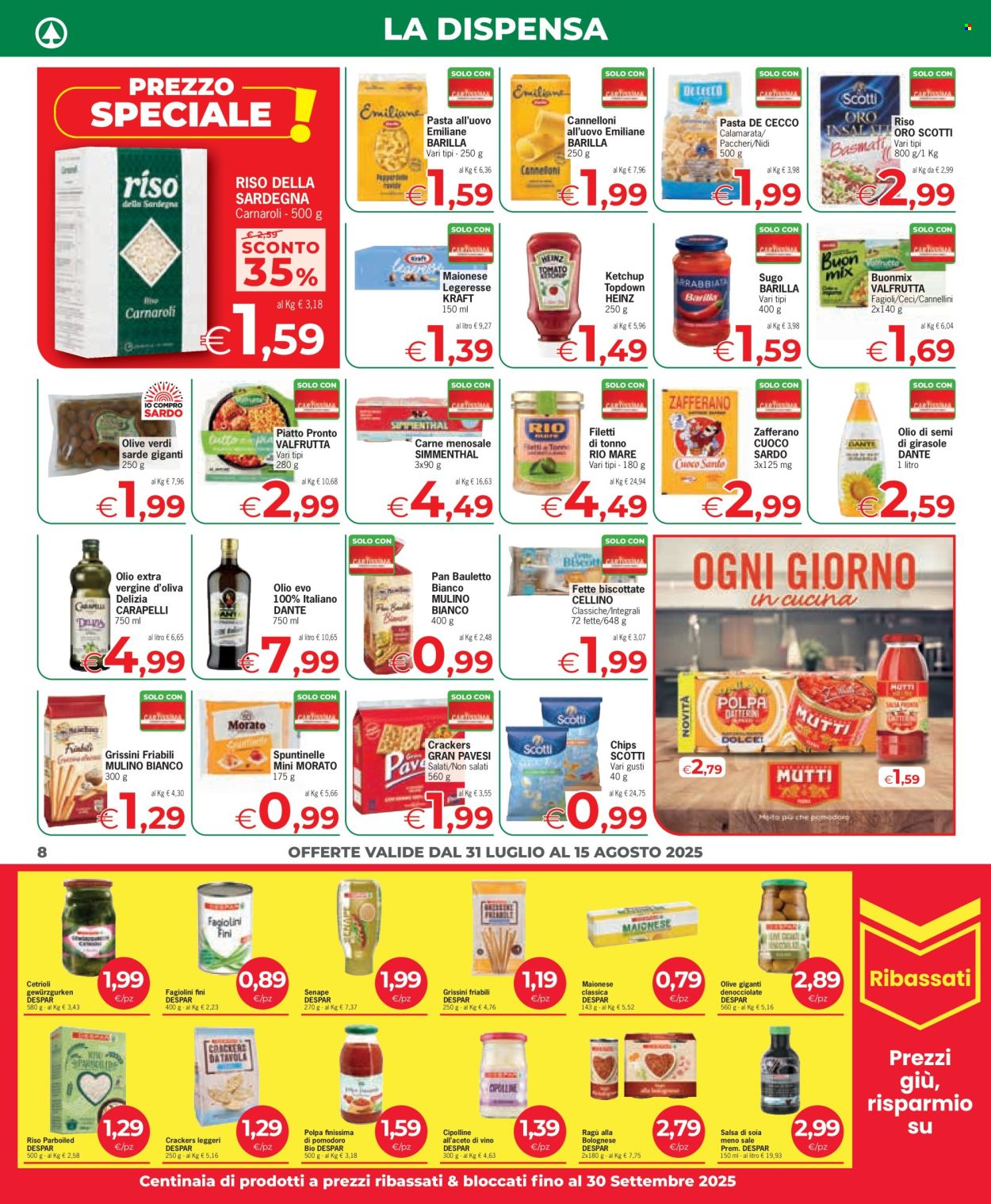 Volantino Despar - 31/7/2025 - 15/8/2025. Pagina 8