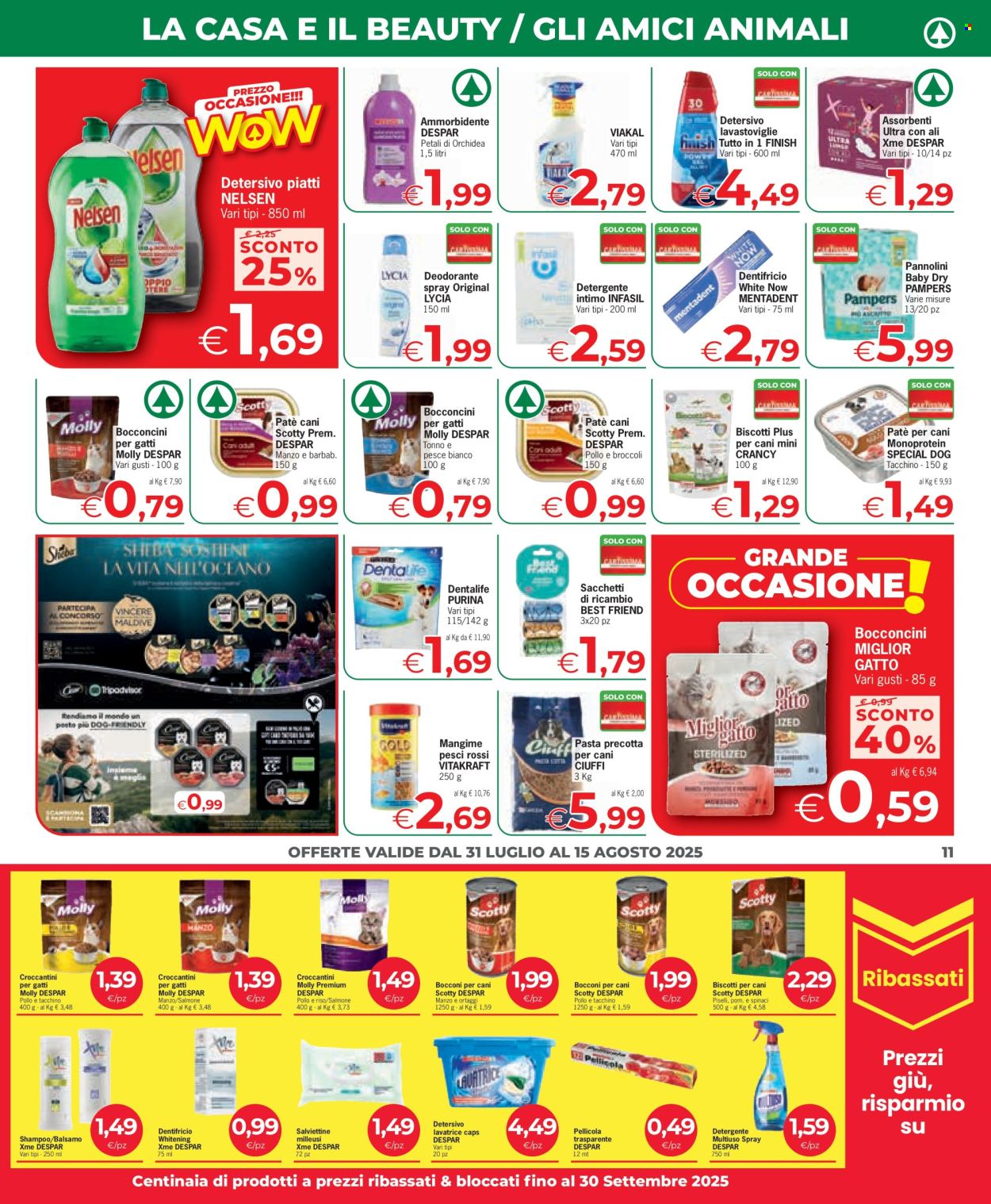Volantino Despar - 31/7/2025 - 15/8/2025. Pagina 11