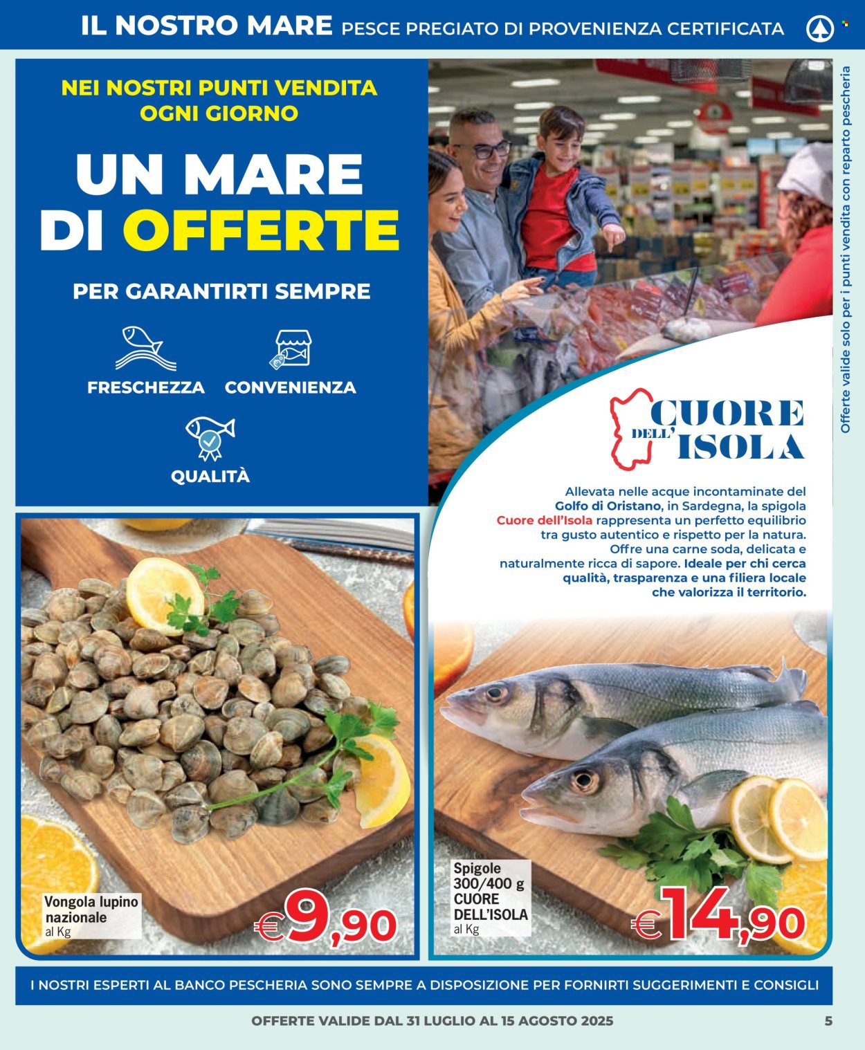 Volantino Eurospar - 31/7/2025 - 15/8/2025. Pagina 5