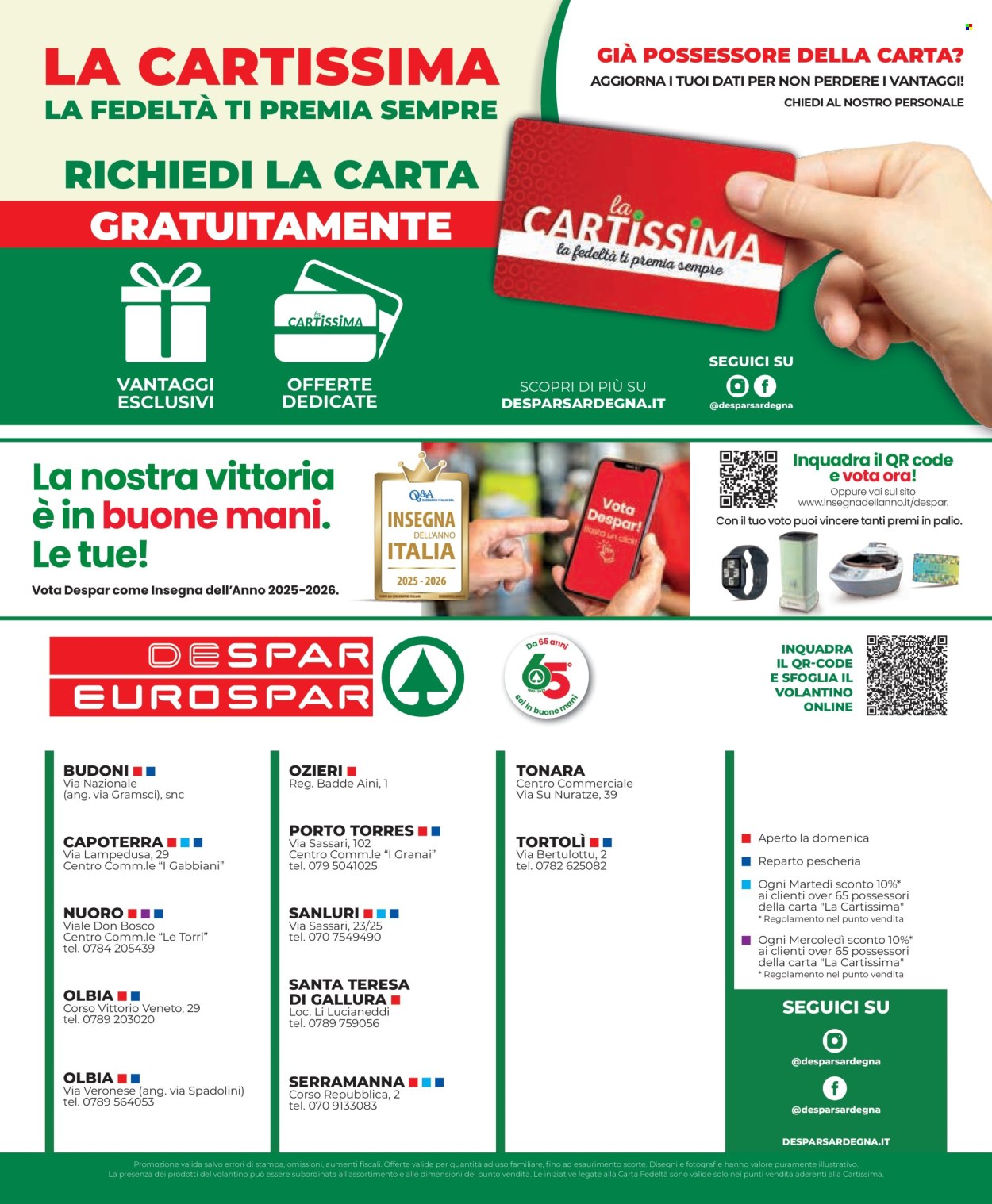 Volantino Eurospar - 31/7/2025 - 15/8/2025. Pagina 20