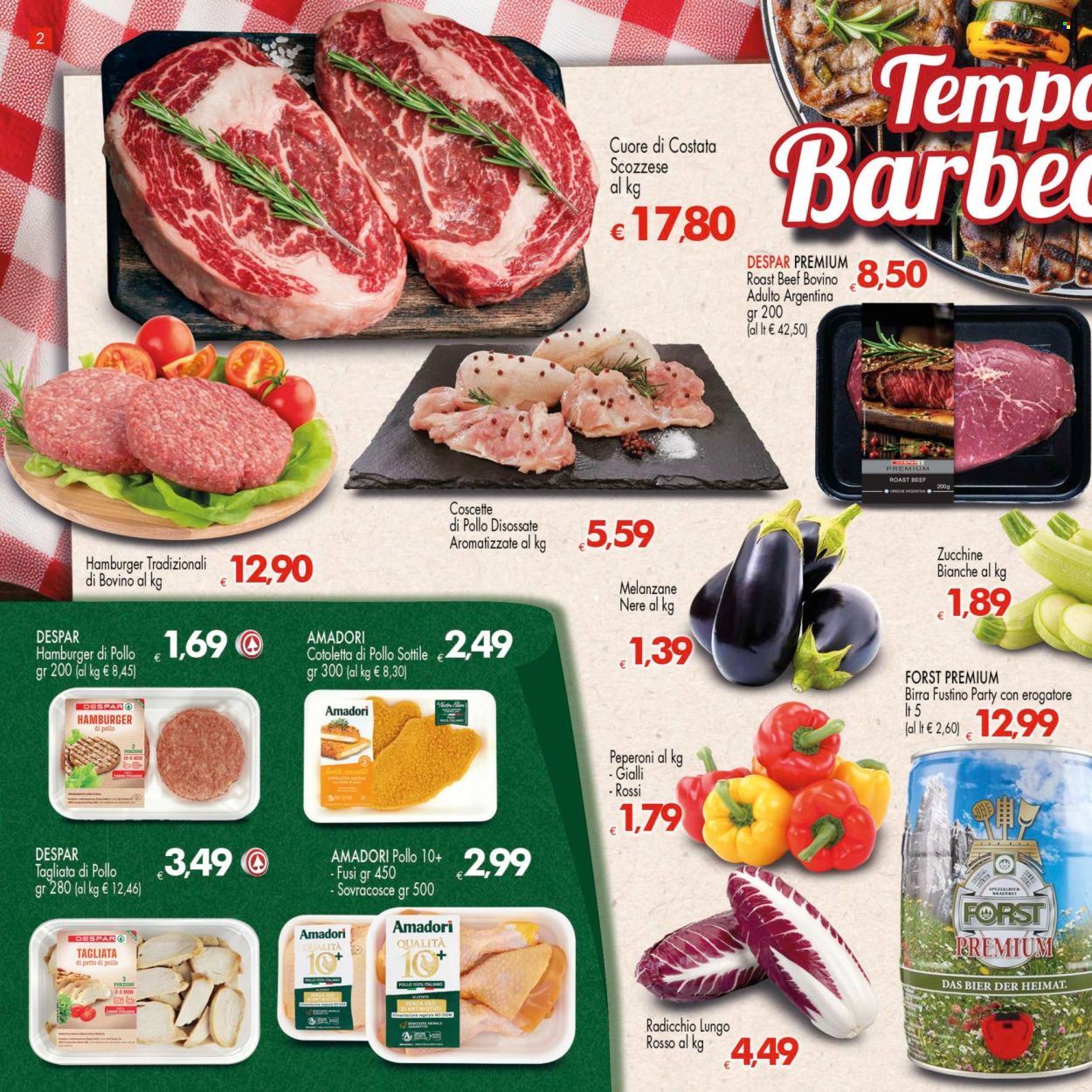 Volantino Eurospar - 31/7/2025 - 13/8/2025. Pagina 2