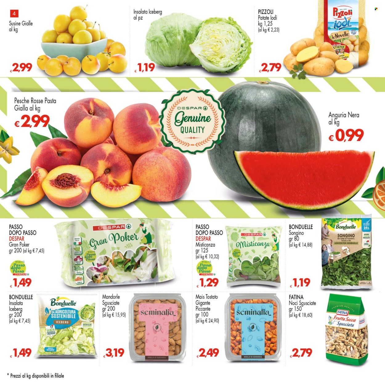 Volantino Eurospar - 31/7/2025 - 13/8/2025. Pagina 4