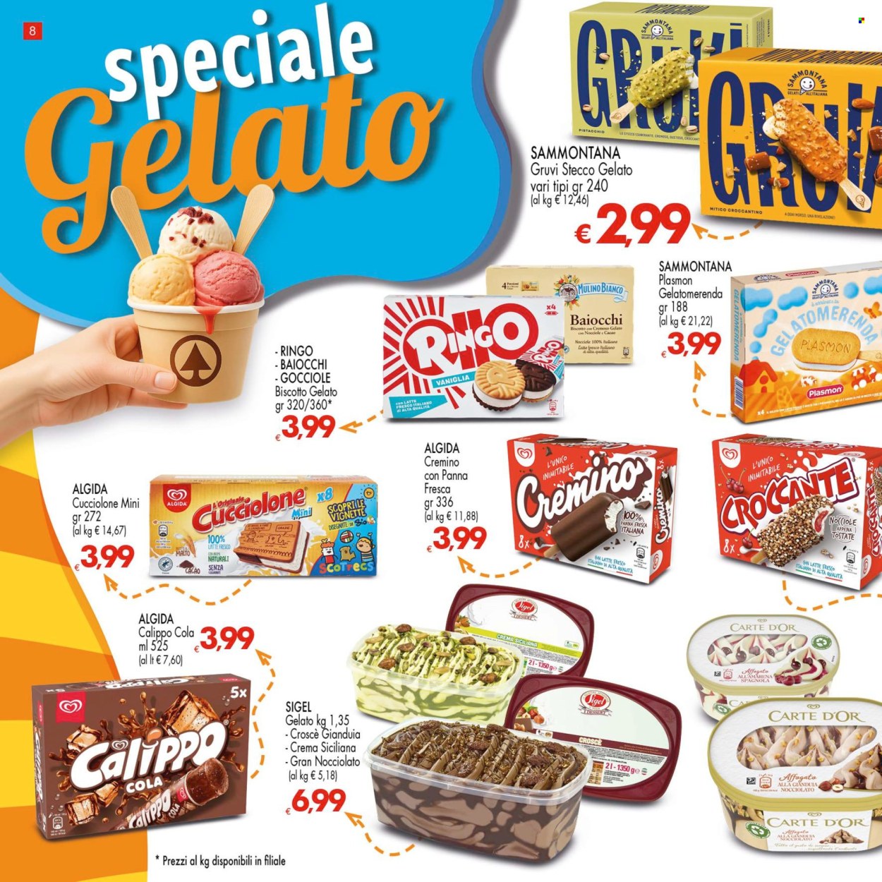 Volantino Eurospar - 31/7/2025 - 13/8/2025. Pagina 8